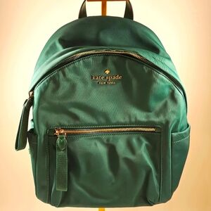Kate Spade Green Chelsea Medium Backpack